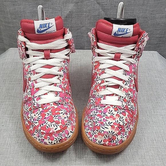 RARE Nike Dunk High Premium Fabric Cherries 2007 327075-662 women's SZ 8 - Picture 2 of 12